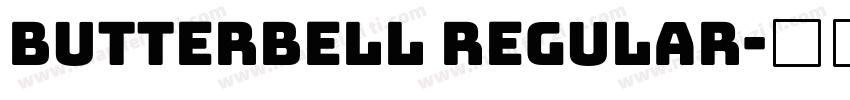 Butterbell Regular字体转换